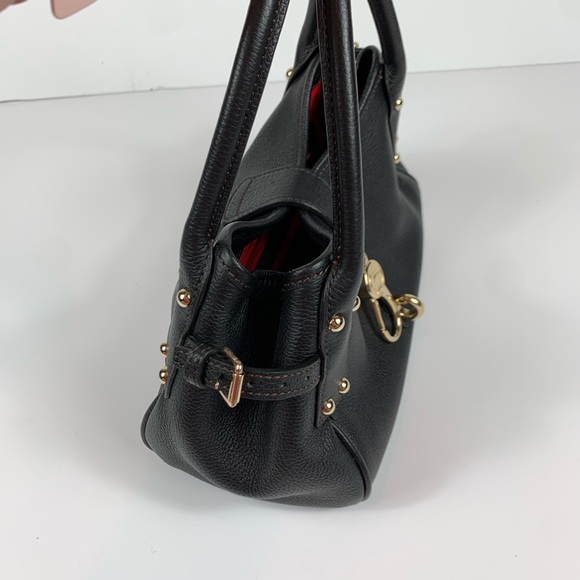 Dooney & Bourke Belvedere Small Logo Lock Satchel - Picture 5 of 8